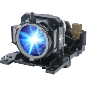DT00911 Replacement Projector Lamp Bulb with Housing for Hitachi CP-X201 CP-X206 CP-X301 CP-X306 CP-X401 CP-X450 CP-WX410 CP-X467 CP-WX401 CP-XW410 ED-X31/X33 HCP-6680X HCP-900X HCP-90X HCP-960X