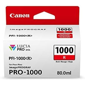 CanonInk Lucia PRO PFI-1000 Red Individual Ink Tank