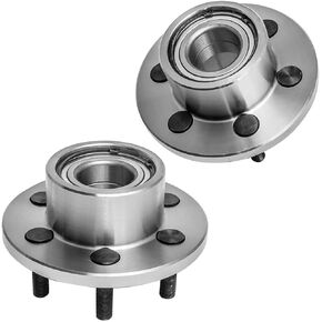 KEYOOG 2Pcs 515032 (6 Lug,For 2-Wheel ABS and RWD Models Only) Front Wheel Hub and Bearing Assembly Fit For 97-04 Do-dge Dakota / 99-03 Durango
