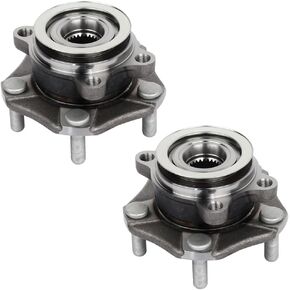 ECCPP Wheel Hub and Bearing Assembly Front 513364 fit for Nissan Leaf 2013-2017,for Nissan NV200 2013-2018,for Nissan SENTRA 5 Lugs Wheel Bearing Hubs with ABS 2pcs