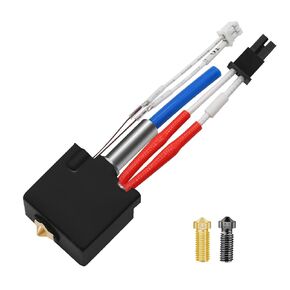 جزء طارد الطابعة ثلاثية الأبعاد Kobra 2 Hotend V5 J-Head مُجمَّع مع فوهات بركان لـ Kobra 2 Plus، Kobra 2 Max، Kobra 2 Pro، Kobra 2 Neo 3D Printer Hot End in Kuwait