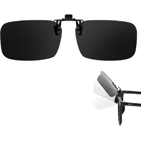 Polarized Clip on Sunglasses Over Prescription Glasses UV400 Protection (Including Non-flip Up & Flip Up) TS-CO-309