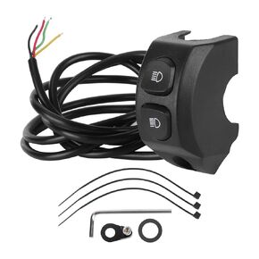 Fog Light Switch Handle, Motorcycle Fog Light Switch Waterproof Fit for R1200GS / R1250GS / F750GS / F850GS