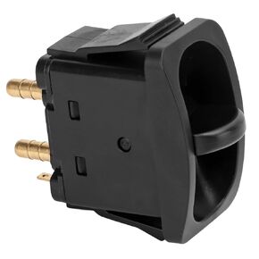 Air Spring Activation Switch, Universal Push Type Electric Manual Sensitive Seat Paddle Valve Control ON OFF ON for Car Motorcycle
