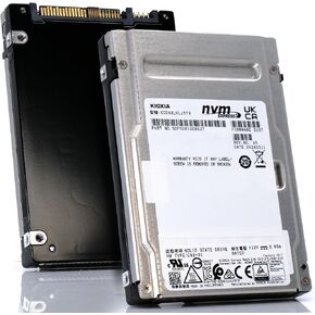 Kioxia KCD6XLUL15T3 CD6 15.36 تيرابايت NVMe PCIe 4x4 2.5 بوصة 15 ملم SIE 1DWPD SSD in Kuwait