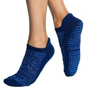 Tucketts Closed Toes Non-Slip Grip Socks - Anti Skid Yoga, Barre, Pilates, Home & Leisure, S/M - Starry Night