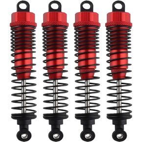 4pc Redcat Gen7 Front Rear Shocks Upgrades Parts Redcat Everest 10 Shocks Redcat Gen7 110mm Oil Sports Pro Shocks Redcat Wendigo Volcano Epx Pro Gen 8 v2 1/10 Rc Crawler Aluminum Shocks Blue