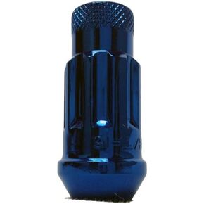 Muteki 32901U SR48 Series Blue 12mm x 1.25" Thread Size Open End Locking Lug Nut Set
