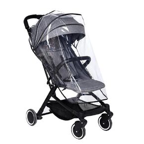 Stroller Rain Cover, Full Protection, See Through Window, Easy Installation, Fits Most Strollers, Protects from Rain, Wind, Snow, Cold, Dust (1 Pcs)