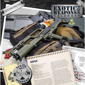 Exotic Weapons 2024 Gun Calendar - Prior Year Collectible