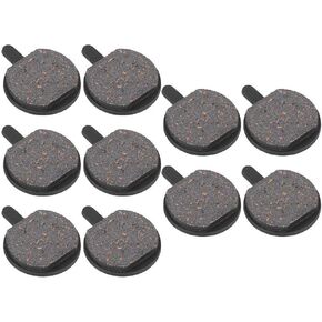 Disc Brake Pad,5 Pair L-02 Black Resin Mute Mountain Bike Disc Brake Pad Cycling Accessory