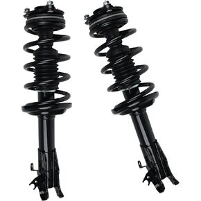 PAROD Shock Absorber Strut Fit for 2006-2011 Acura CSX, Honda Civic Front w/Coil Spring Assembly #172287 172286 Passenger & Drive Side