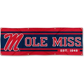 Ole Miss Large 2x6 Foot Banner