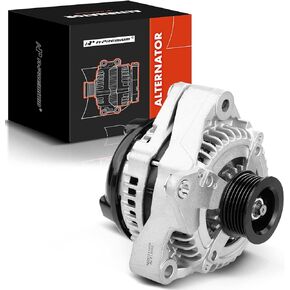 A-Premium Alternator Compatible with Toyota 4Runner 2003-2006 V8 4.7L, & Lexus GX470 2003-2007 V8 4.7L, 130A 12V Clockwise 6-Groove Pulley