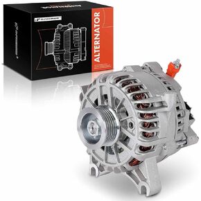 A-Premium Alternator Compatible with Ford Crown Victoria 1998-2002 & Lincoln Town Car 1998-2002 & Mercury Grand Marquis 1998, 4.6L, 12V 200A 6-Groove Pulley Clockwise, Replace# 7795200