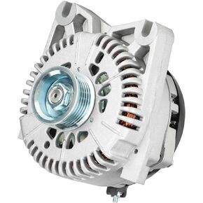 Alternator Replacement Compatible with 02-04 Ford Explorer Mercury Mountaineer Lincoln Aviator 4.6L, 2001-2002 Town Car Grand Marquis Crown Victoria, 95-02 Continental Replace AFD0052 400-14047