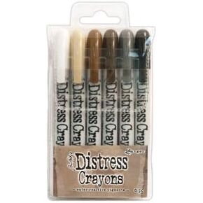 Tim Holtz Distress Crayon Set-Set #3