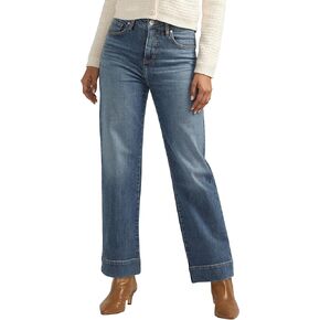 JAG Women's Sophia High Rise Wide Leg Jeans