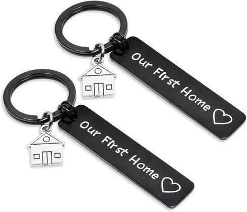 New Home Keychain Housewarming Gift for New Homeowner Gift from Real Estate Agent in Saudi Arabia