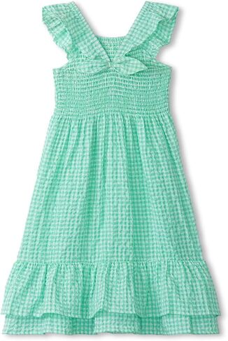 Hatley Girls Tall Gingham Seersucker Smocked Dress (Toddler/Little Big Kid) in Saudi Arabia