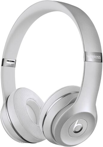 Beats Solo3 Wireless Headphones - Silver (Renewed) in Saudi Arabia