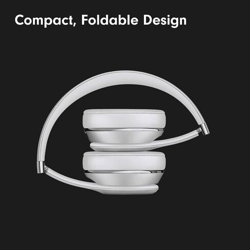 Beats Solo3 Wireless Headphones - Silver (Renewed) in Saudi Arabia