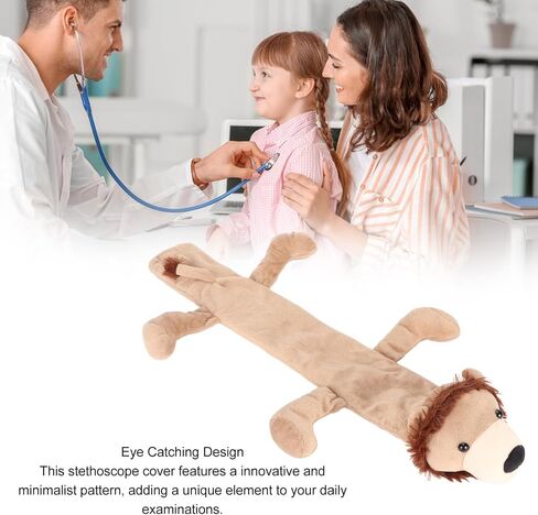 غطاء سماعة الطبيب لطيف على شكل حيوان، كم فخم للممرضات، تصميم يلفت الأنظار، غطاء سماعة طبيب لطيف مريح ومريح، وموثوق به (بطة) in Kuwait