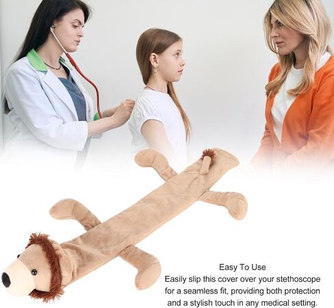 غطاء سماعة الطبيب لطيف على شكل حيوان، كم فخم للممرضات، تصميم يلفت الأنظار، غطاء سماعة طبيب لطيف مريح ومريح، وموثوق به (بطة) in Kuwait