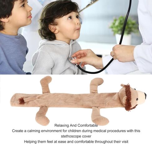 غطاء سماعة الطبيب لطيف على شكل حيوان، كم فخم للممرضات، تصميم يلفت الأنظار، غطاء سماعة طبيب لطيف مريح ومريح، وموثوق به (بطة) in Kuwait