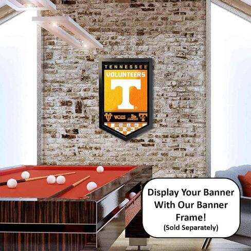 College Flags & Banners Co. Tennessee Volunteers Heritage History Banner Pennant in Saudi Arabia