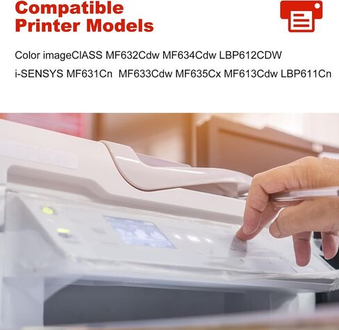 خرطوشة حبر بديلة 045H لطابعة Canon CRG-045H CRG045H لطابعة Canon Color ImageCLASS MF634Cdw MF632Cdw LBP612Cdw LBP611C LBP611Cn LBP611Cnz LBP612C LBP612Cnz MF631Cn MF633Cdw MF635Cx in Kuwait