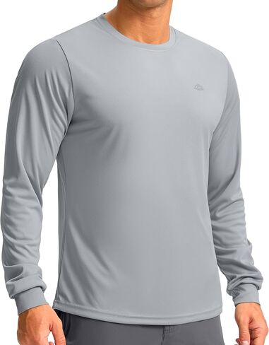 Men's Mountain Bike Jersey Sun Shirts for Men UPF50+ Long Sleeve Sun Protection Biking Hiking Zipper Pocket in Saudi Arabia