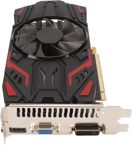 بطاقة رسومات Yunseity Gaming، GTX550Ti 4GB 128 Bit GDDR5 DVI SLI بطاقة رسومات الكمبيوتر، PCIe 2.0 PC بطاقة فيديو للألعاب مع شاشة ثلاثية الأبعاد in Kuwait