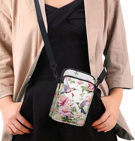 Small Crossbody Bags for Women Travel Zipper Cell Phone Bag with Strap in Saudi Arabia