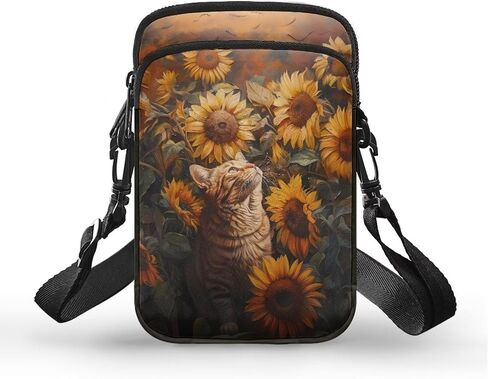 Small Crossbody Bags for Women Travel Zipper Cell Phone Bag with Strap in Saudi Arabia
