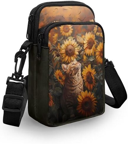Small Crossbody Bags for Women Travel Zipper Cell Phone Bag with Strap in Saudi Arabia