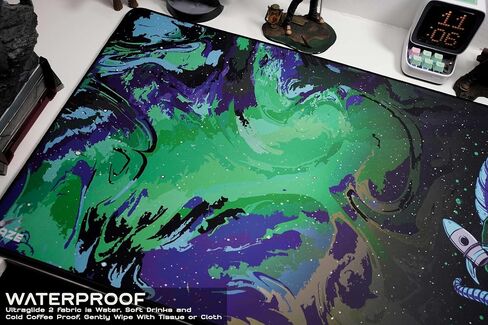 MAZE XXL Extended Mouse Pad/Mat | Thickest 5mm (36''x18''x0.2'') Ultraglide 2 Astro CGR-GB Smooth Surface Mousepad for Maximum Control and Speed (Waterproof, Anti Fray, Anti Slip) Desk Mat in Saudi Arabia