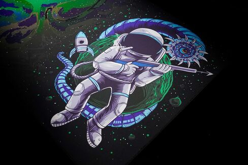 MAZE XXL Extended Mouse Pad/Mat | Thickest 5mm (36''x18''x0.2'') Ultraglide 2 Astro CGR-GB Smooth Surface Mousepad for Maximum Control and Speed (Waterproof, Anti Fray, Anti Slip) Desk Mat in Saudi Arabia