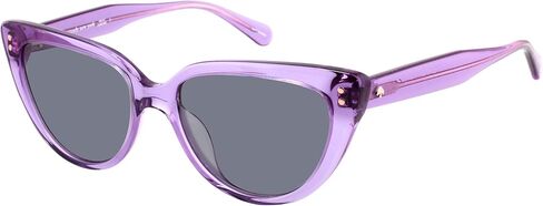 نظارات شمسية للرجال من Kate Spade New York Alijah/G/S Cat Eye، بنفسجي/رمادي Ir، 53/17/140 in Saudi Arabia