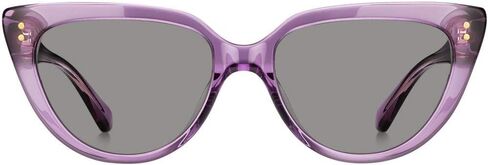 نظارات شمسية للرجال من Kate Spade New York Alijah/G/S Cat Eye، بنفسجي/رمادي Ir، 53/17/140 in Saudi Arabia