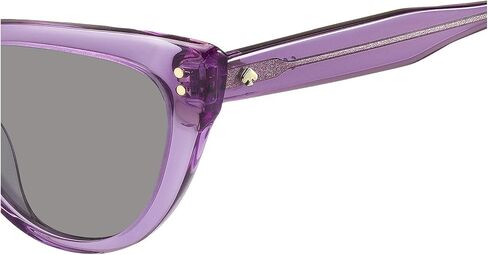 نظارات شمسية للرجال من Kate Spade New York Alijah/G/S Cat Eye، بنفسجي/رمادي Ir، 53/17/140 in Saudi Arabia