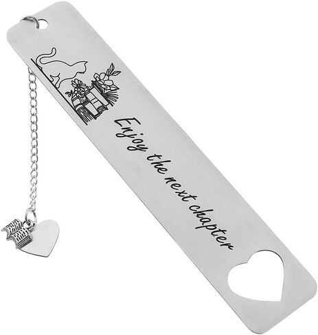 Reading Gifts for Book Lover Book Marker with Tassels for Birthday Gifts Female Friends BFF Spicy Reader Bookworms Book Club Gift Women Men Valentines Day Present for Her Enjoy The Next Chapter in Saudi Arabia