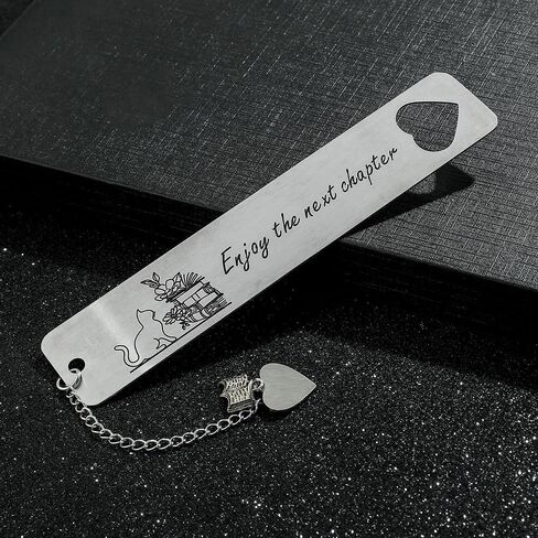 Reading Gifts for Book Lover Book Marker with Tassels for Birthday Gifts Female Friends BFF Spicy Reader Bookworms Book Club Gift Women Men Valentines Day Present for Her Enjoy The Next Chapter in Saudi Arabia