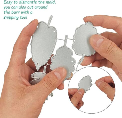 21 قطعة من قوالب القطع المعدنية من SENHAI لصنع البطاقات، وأشكال أوراق مختلفة وأشكال شجرة القيقب وأشكال اللافندر، لمستلزمات صناعة البطاقات، ألبوم صور القصاصات بنفسك in Kuwait