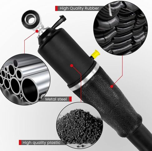 Vigor 25979394 ممتص تعليق هوائي خلفي يسار أو يمين متوافق مع جي إم سي يوكون 1500 كاديلاك إسكاليد شيفروليه أفالانش سوبربان 1500 تاهو سيارة الهواء الربيع صدمة in Kuwait