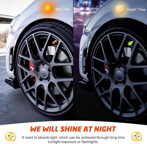 لطيف غطاء جذع صمام الإطارات، السخام Sprites صمام الجذعية قبعات 4 حزمة، 2024 ترقية جديدة صمام ينبع غطاء السيارة الخارجي الملحقات العالمية للسيارات والدراجات النارية والشاحنات والدراجات in Kuwait