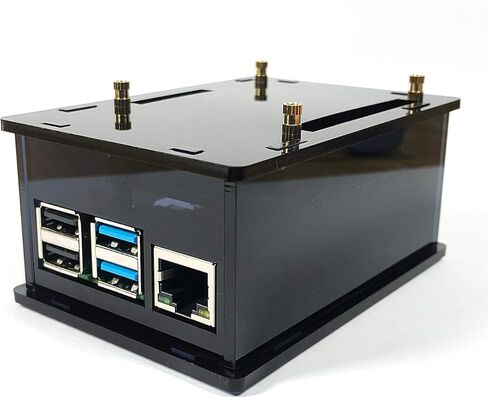 حافظة أكريليك لوحدة InnoMaker AMP وAMP Pro Hat تعمل مع Raspberry Pi 5 4 3B B+ in Kuwait