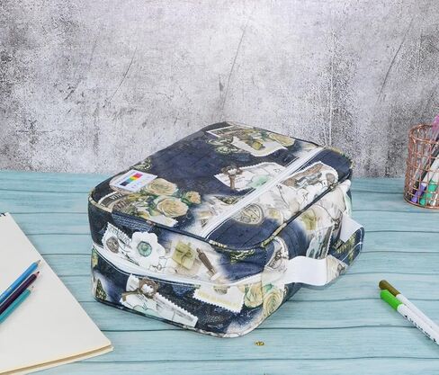 مقلمة 300 فتحة، 200 قلم جل، حافظة أقلام عالية السعة، حامل أقلام ملونة، منظم تخزين لأقلام الألوان المائية (زهرة سوداء) in Kuwait