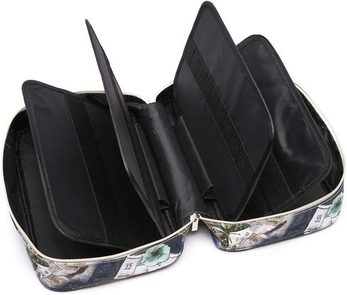 مقلمة 300 فتحة، 200 قلم جل، حافظة أقلام عالية السعة، حامل أقلام ملونة، منظم تخزين لأقلام الألوان المائية (زهرة سوداء) in Kuwait