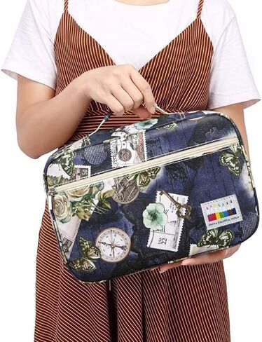 مقلمة 300 فتحة، 200 قلم جل، حافظة أقلام عالية السعة، حامل أقلام ملونة، منظم تخزين لأقلام الألوان المائية (زهرة سوداء) in Kuwait